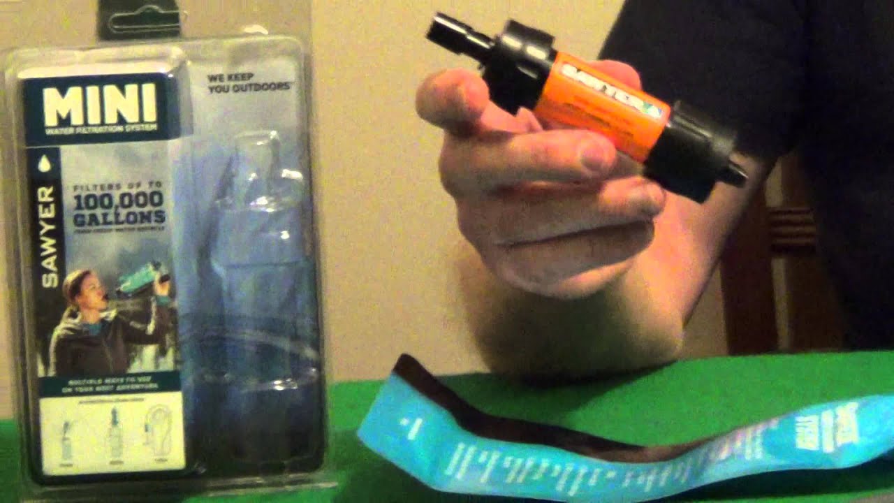 Sawyer Water Filter YouTube