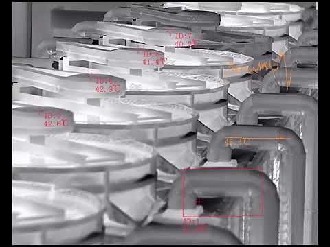 Thermometric Network Bullet CameraPoint & Line & Frame