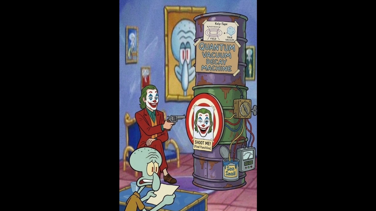 The Joker sends The Universe to Jesus #shorts #joker #spongebob