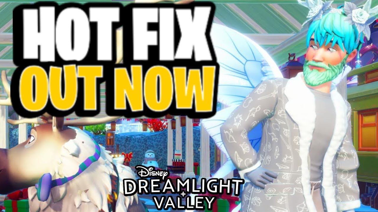 New Hot Fix OUT NOW! [Patch Notes & Issues] | Dreamlight Valley The Winter Ball