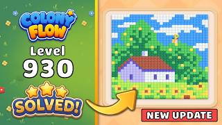 Colony Flow! Level 930 Walkthrough 🐜 | ABI GAMES Solution & Gameplay 🧩 (New Update)