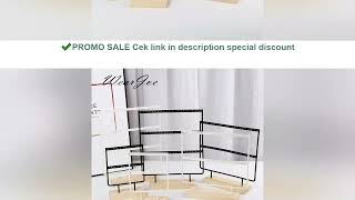 Wholesale Wooden Base Metal Ear Studs Pendant Jewelry Holder Display Stand Organizer Earrings Presen