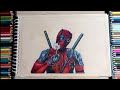 DIBUJANDO A DEADPOOL 🗡️ ( CONCURSO DE ARTEMASTER 🖍️)