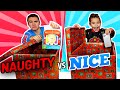 NAUGHTY vs. NICE Christmas Present Challenge ! (Ne Jamais Choisir le Mauvais Cadeau de Noël !)