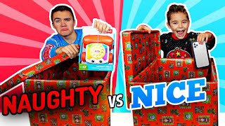 NAUGHTY vs. NICE Christmas Present Challenge ! (Ne Jamais Choisir le Mauvais Cadeau de Noël !) screenshot 5