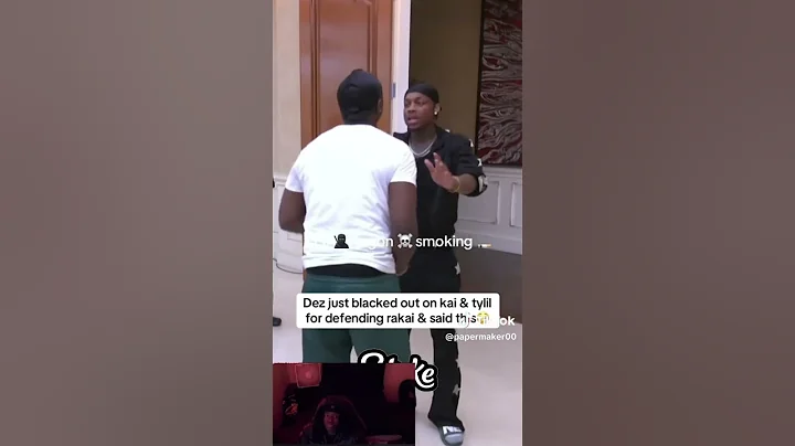 Reacting to dez blacking out on Kai cenat and Tylil for defending Rakai