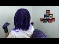 DYING MY HAIR PURPLE WITH NO BLEACH | IYLALIFE