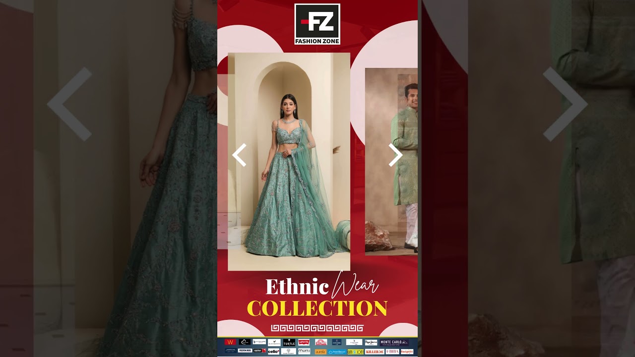 Elevate Your Style with Fashion Zone’s Ethnic Wear Collection!
