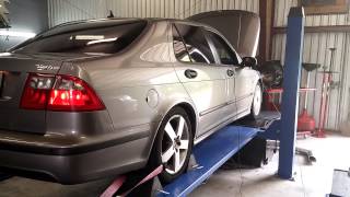 Saab 9-5 19T Dyno 326whp and 434wtq!