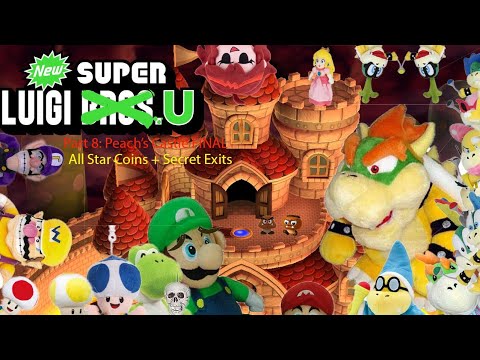 New Super Luigi U Deluxe 100% Walkthrough Part 8 Peach's Castle FINAL