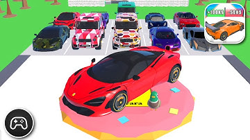 Get the Supercar 3D - Gameplay Walkthrough Part 15 - Puzzle Game Levels 106-109 (iOS, Android)