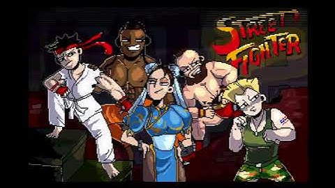Fighting street (Street Fighter for ZXEVO)