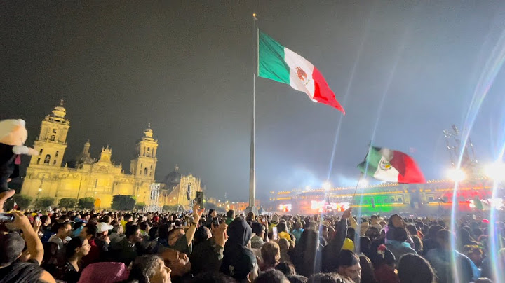 Septiembre 16, 2024 Asi vivimos el Grito  de  Independencia en la bonita capital de México 🇲🇽