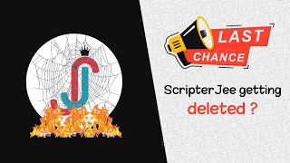 😱ScripterJee getting deleted Last chance to learn Scripting
