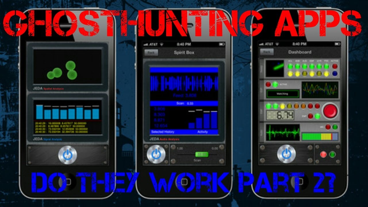 Ghost Hunting Apps Do They Work Pt2 - YouTube