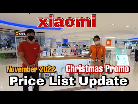 Video XIAOMI Christmas Promo Price List November 2022,... - youtube
