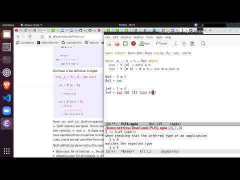 Agda PLFA reading