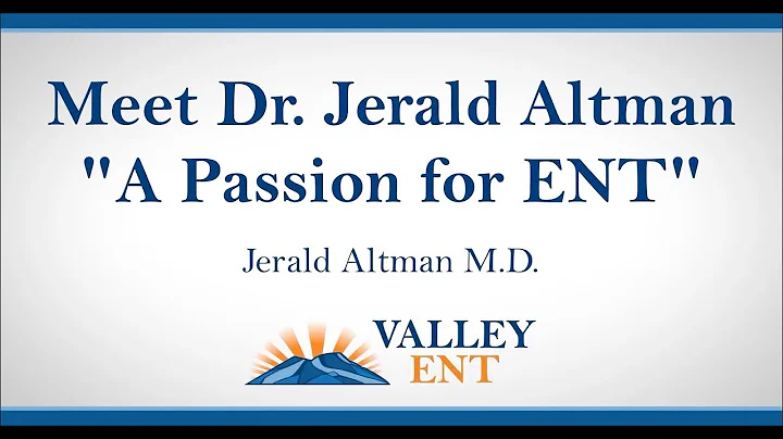 Meet Dr. Jerald Altman