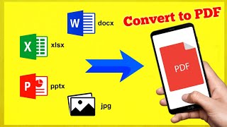 How To Convert Word File to PDF in Mobile | Convert PPT, Excel, Jpg Photos to PDF in Hindi screenshot 5
