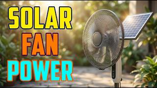 TOP 5 Best Solar Powered Fan 2026 | Portable Solar Fans For Outdoor Adventures