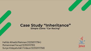 Studi Kasus Inheritance Java - Simple Game "Balap Mobil"