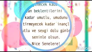 İYİKİ DOĞUN İYİKİ VARSIN SEMOŞUM, 🎉💓❤️😊