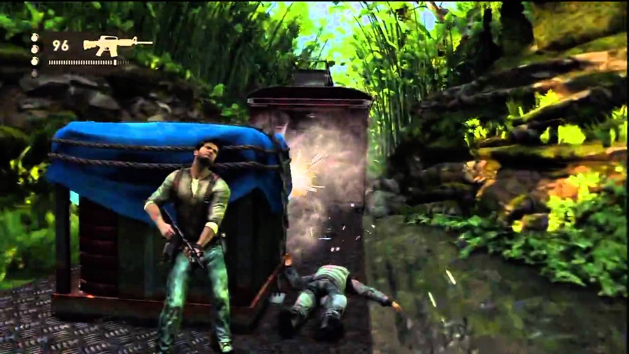 16. Uncharted 2 - Crushing Walkthrough - Locomotion