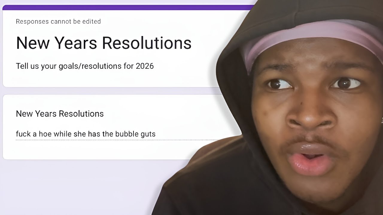 У моих зрителей самые безумные новогодние обещания.