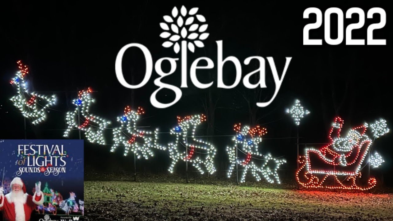 Oglebay Festival Of Lights Christmas 2022 Display Wheeling WV YouTube