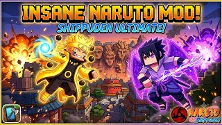I Found the MOST INSANE Naruto Mod for Minecraft PE! 🦊 #minecraft  screenshot 2