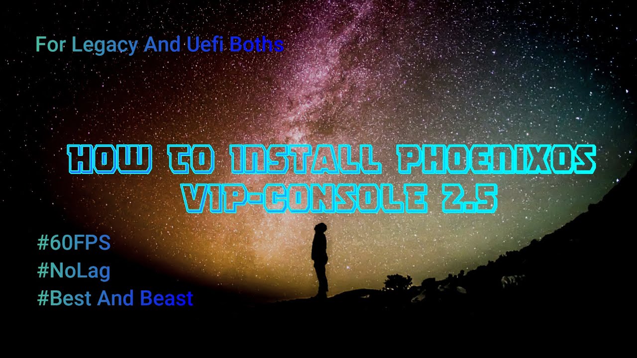 How To Install VIP-Console 2.5||60FPS Gaming|| - YouTube