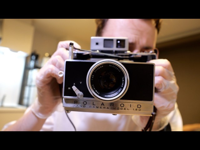 Best manual Polaroid from 60's - Land 180 - YouTube