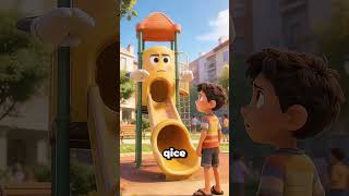 El Tobogán Protegía A Los Niños 😨🛝