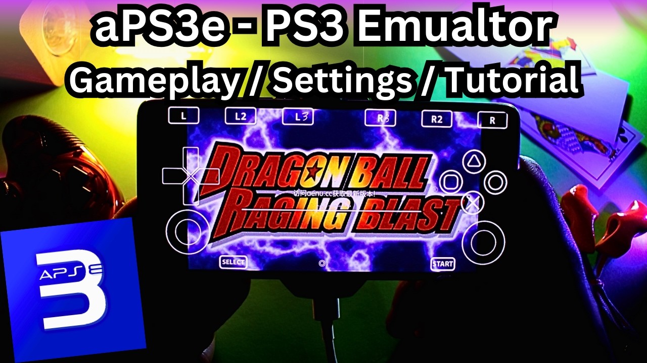aPS3e - Playstation 3 Emulator android Setup Guide / Settings ...