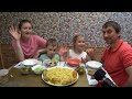 МУКБАНГ ФАРШИРОВАННЫЙ ПЕРЕЦ С МАКАРОНАМИ | MUKBANG STUFFED PEPPER WITH MACARONI #StepFamily #mukbang