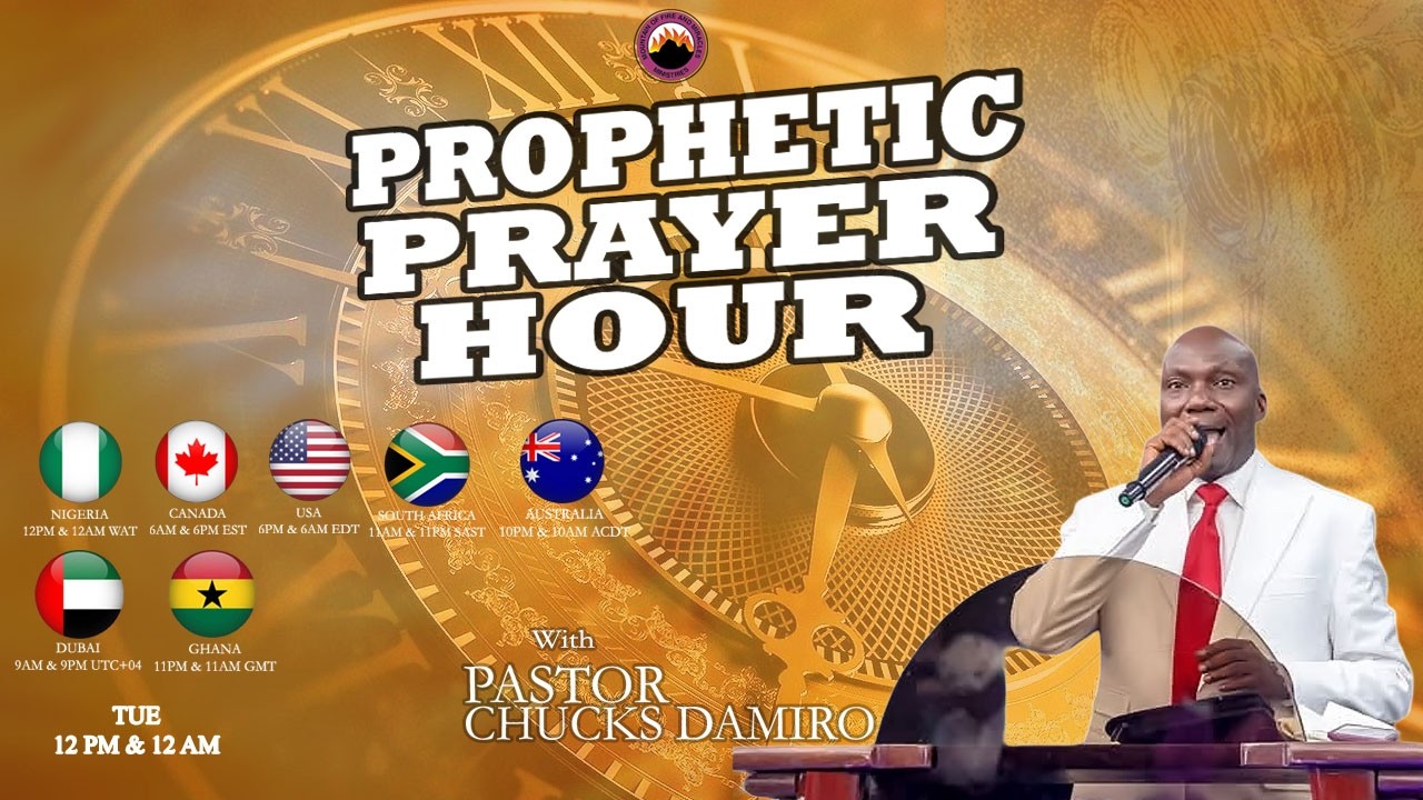 PROPHETIC PRAYER HOUR (PST CHUCKS DAMIRO) 3RD MARCH 2026