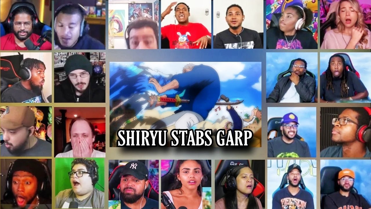Shiryu Stabs Garp Reaction Mashup | One Piece Episode 1121