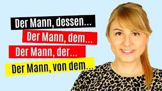 Relative Clauses are easy! Learn perfect German │ A2, B1, B2