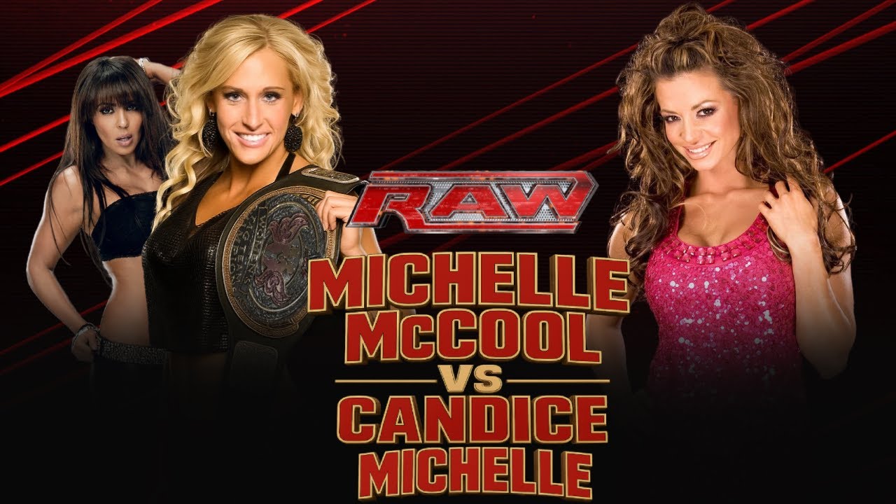 WWE 2K25: Мишель МакКул с Лейлой против Кэндис Мишель (все дивы с модификациями)