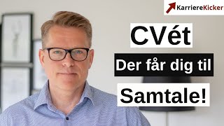 Fra papir til handling: CV'et der sætter gang i din jobsøgning