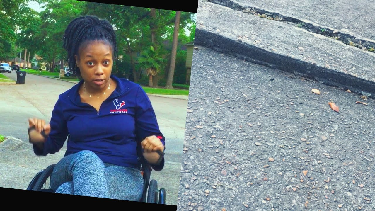 Uneven Surfaces in a Wheelchair Feat. The Driveway Kimberley Rose
