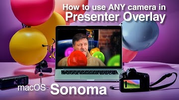 Hoe je elke camera in Presenter Overlay gebruikt (MacOS Sonoma) #tips #macos #obs