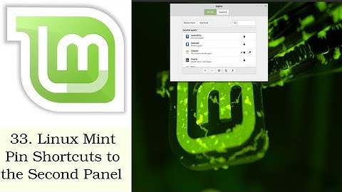 How to Pin Shortcuts to the Second Panel in Linux Mint