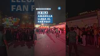 Fan Fest CDMX se pinta de amarillo; colombianos se reúnen para ver a su selección #shorts