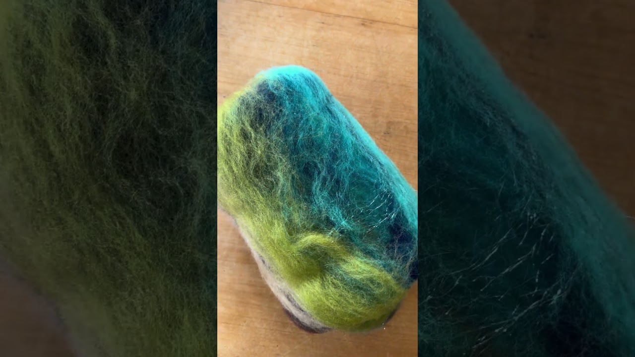 Creating Peacock-Inspired Fibre Blend