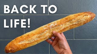 HOW TO REVIVE STALE BREAD | Quick stale bread hack you definitely need to know!