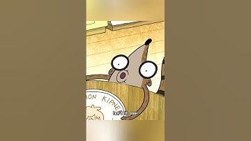 How Is Rigby Eye Like This. 😂 #regularshow #shortsfeed #shorts