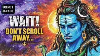 When the world goes silent…Mahadev #ShivVaani #HarHarMahadev #MahadevPower #InnerStrength #ShivBhakt