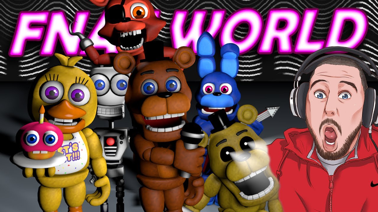 Five Nights At Freddys World Gameplay Part 2 Fnaf World Youtube 