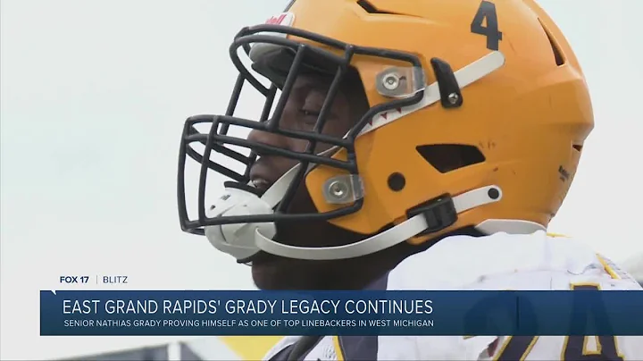 East Grand Rapids' Nathias Grady proving himself